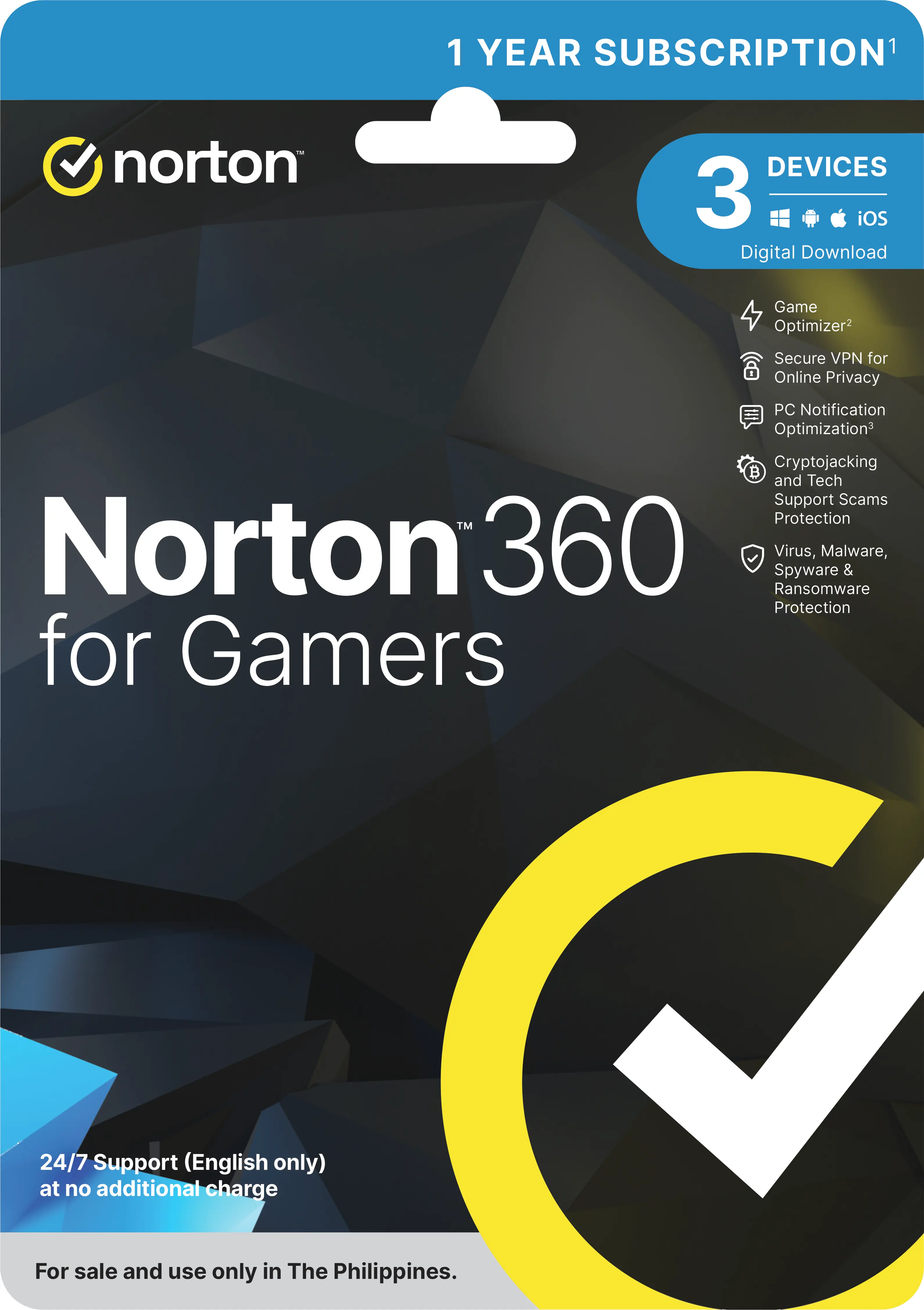 Norton 360 for Gamers product image